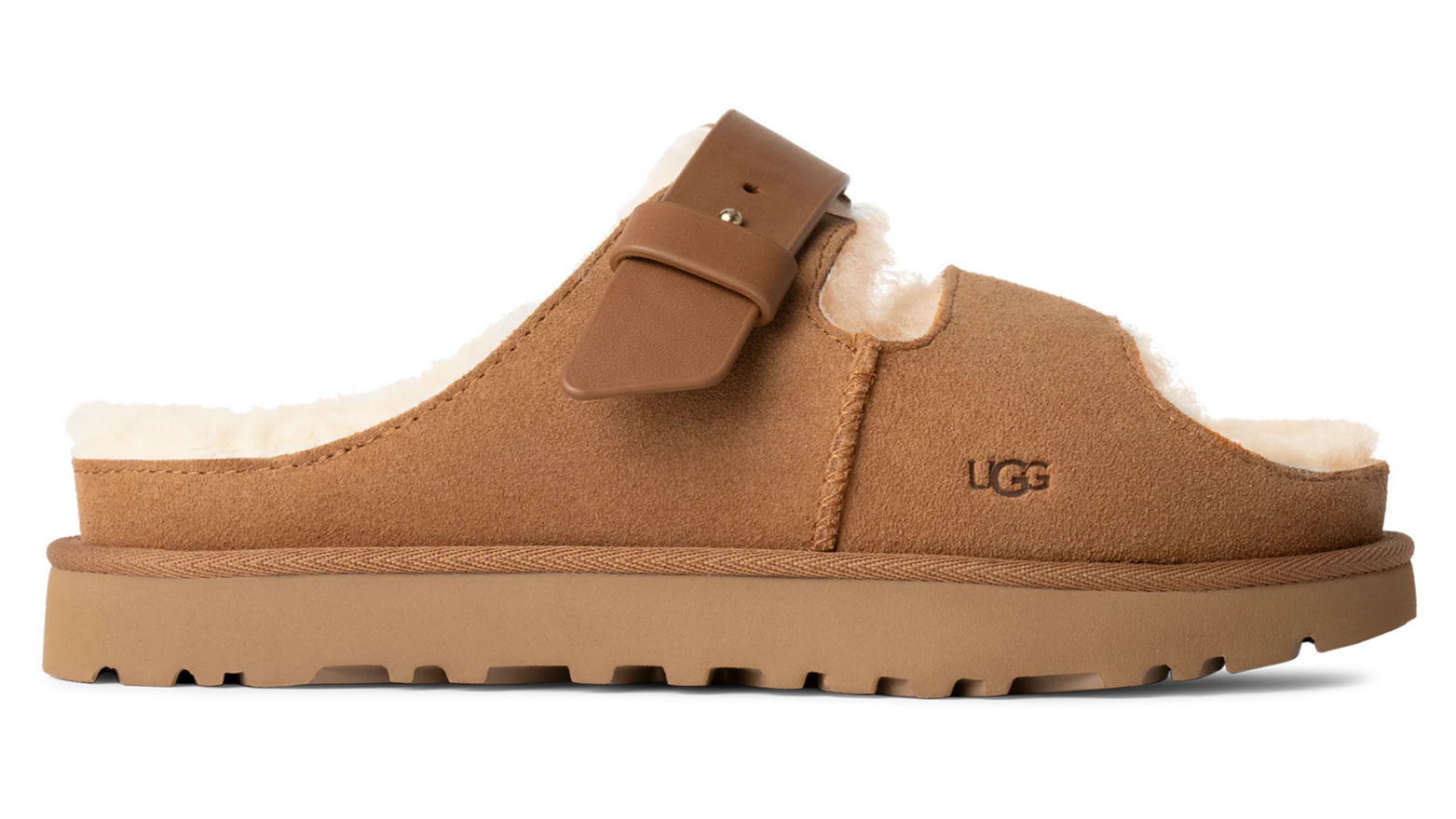 Women's Greenport Strap Slide Chestnut
