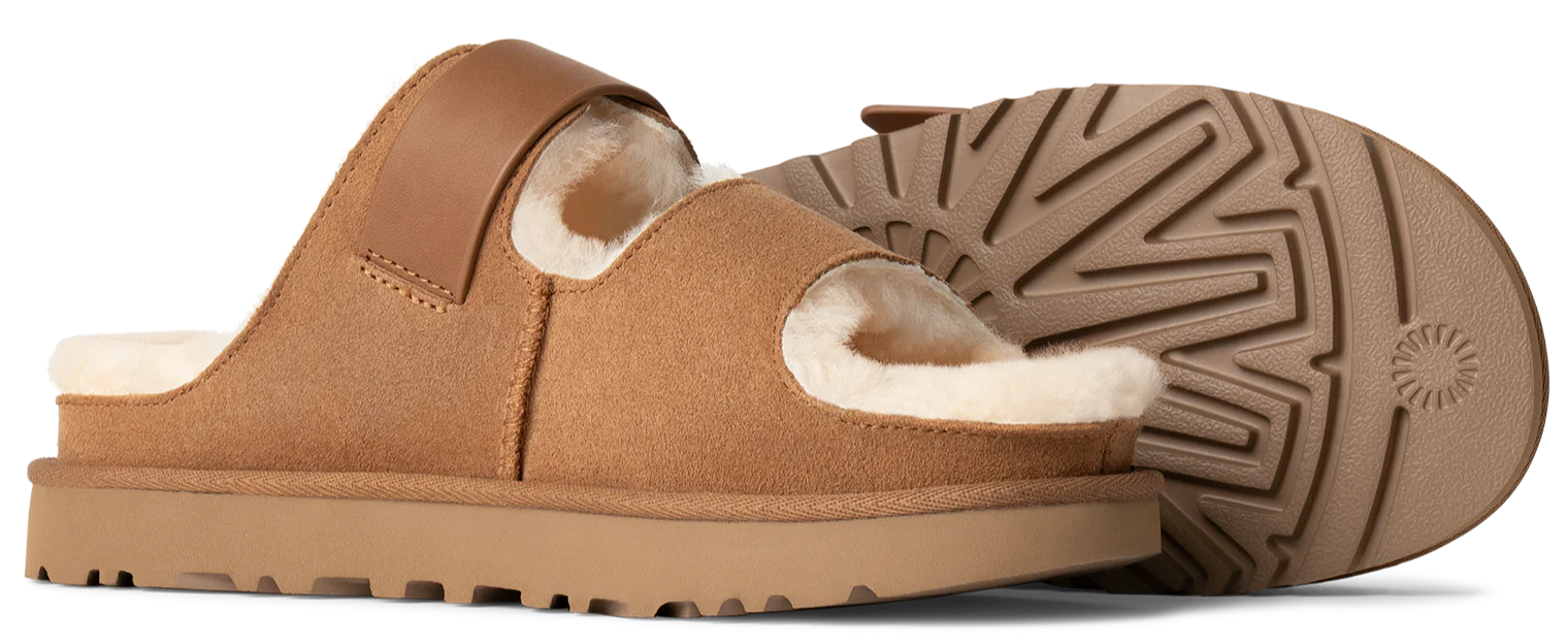Women's Greenport Strap Slide Chestnut - Image 2