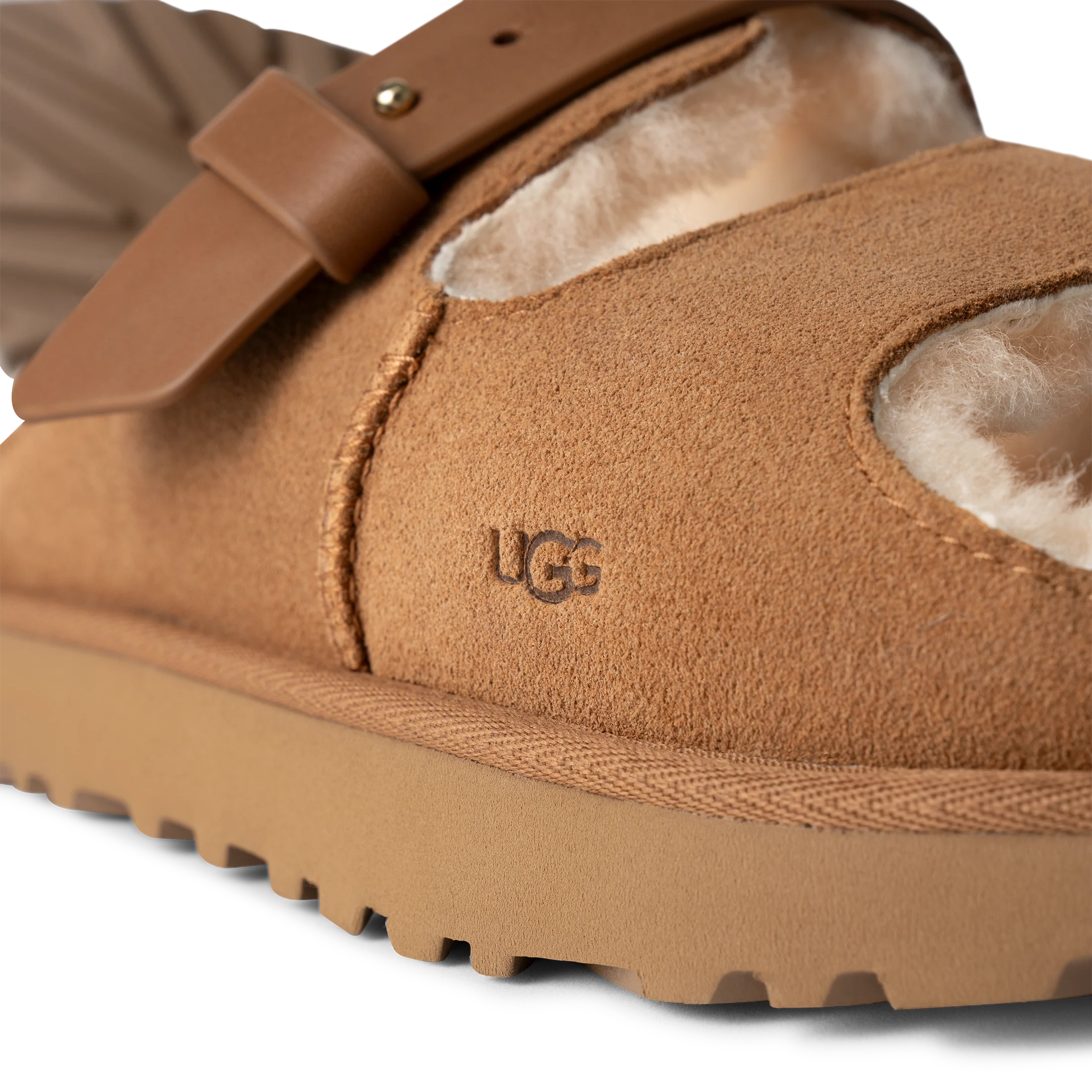 Women's Greenport Strap Slide Chestnut - Image 5