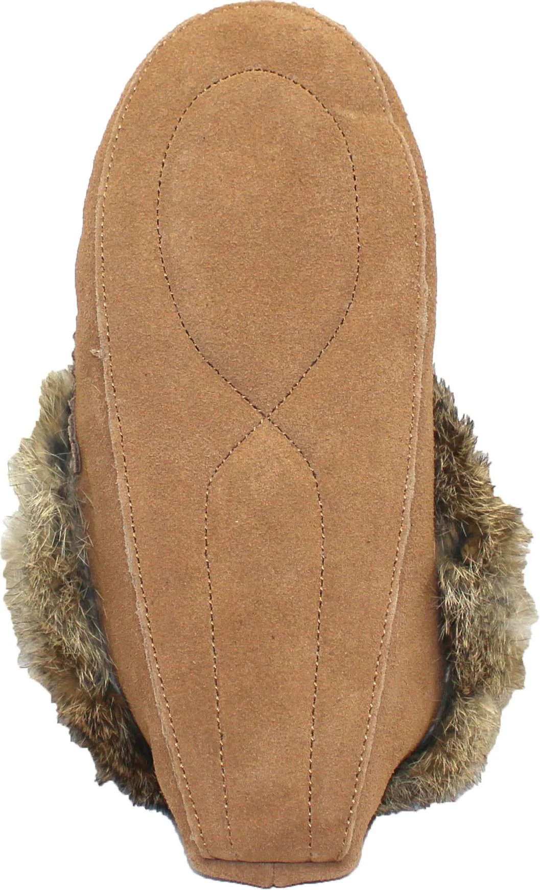 Beaded Mocc With Fur Trim Oak - Image 5