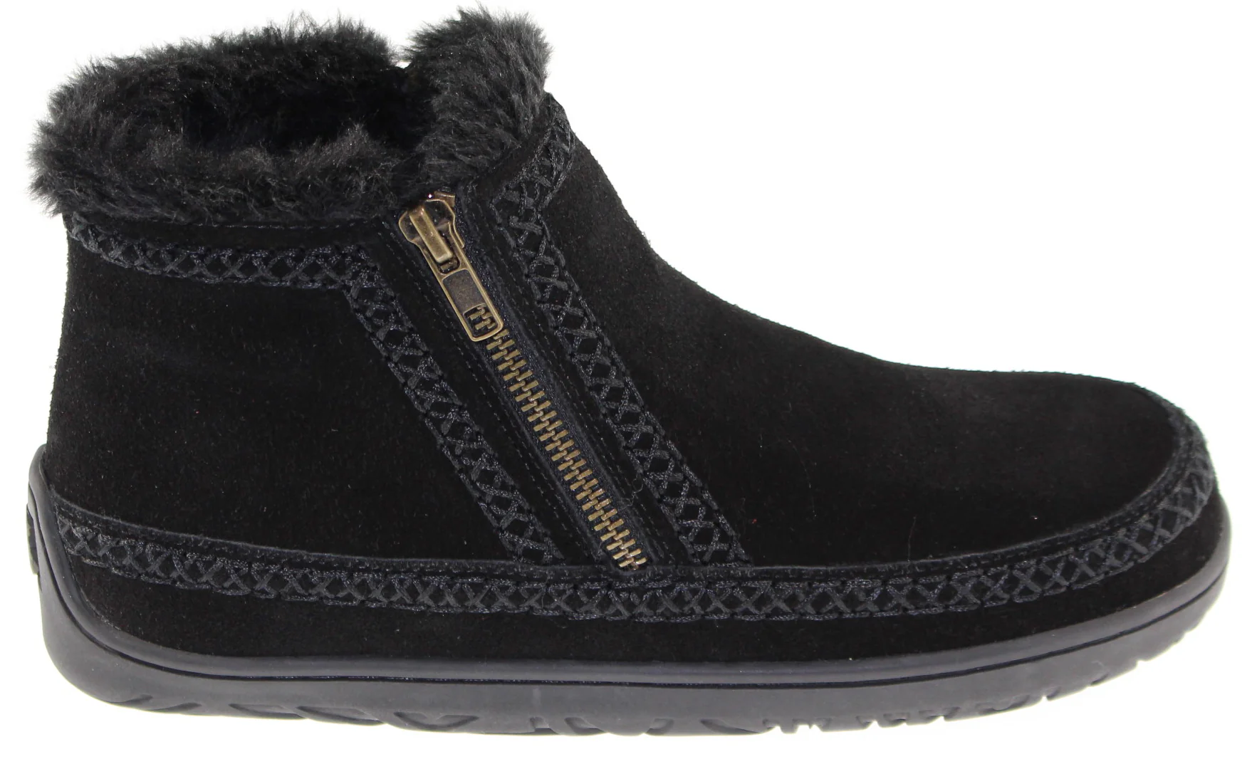 Double Zipper Bootie Black - Image 2