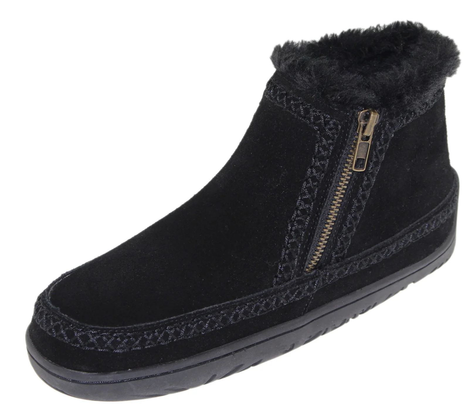 Double Zipper Bootie Black - Image 4
