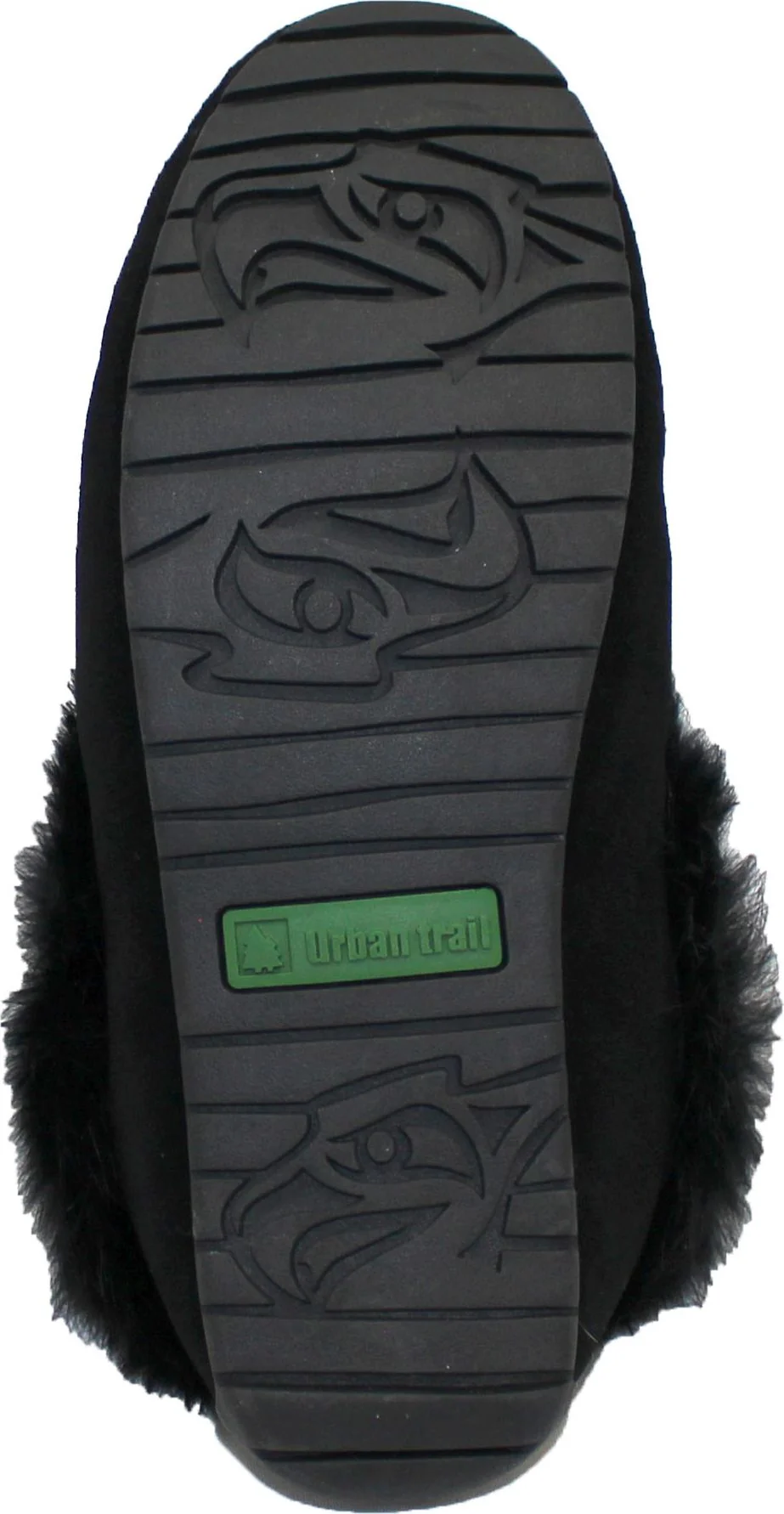 Hard Sole Black Suede Slipper - Image 5