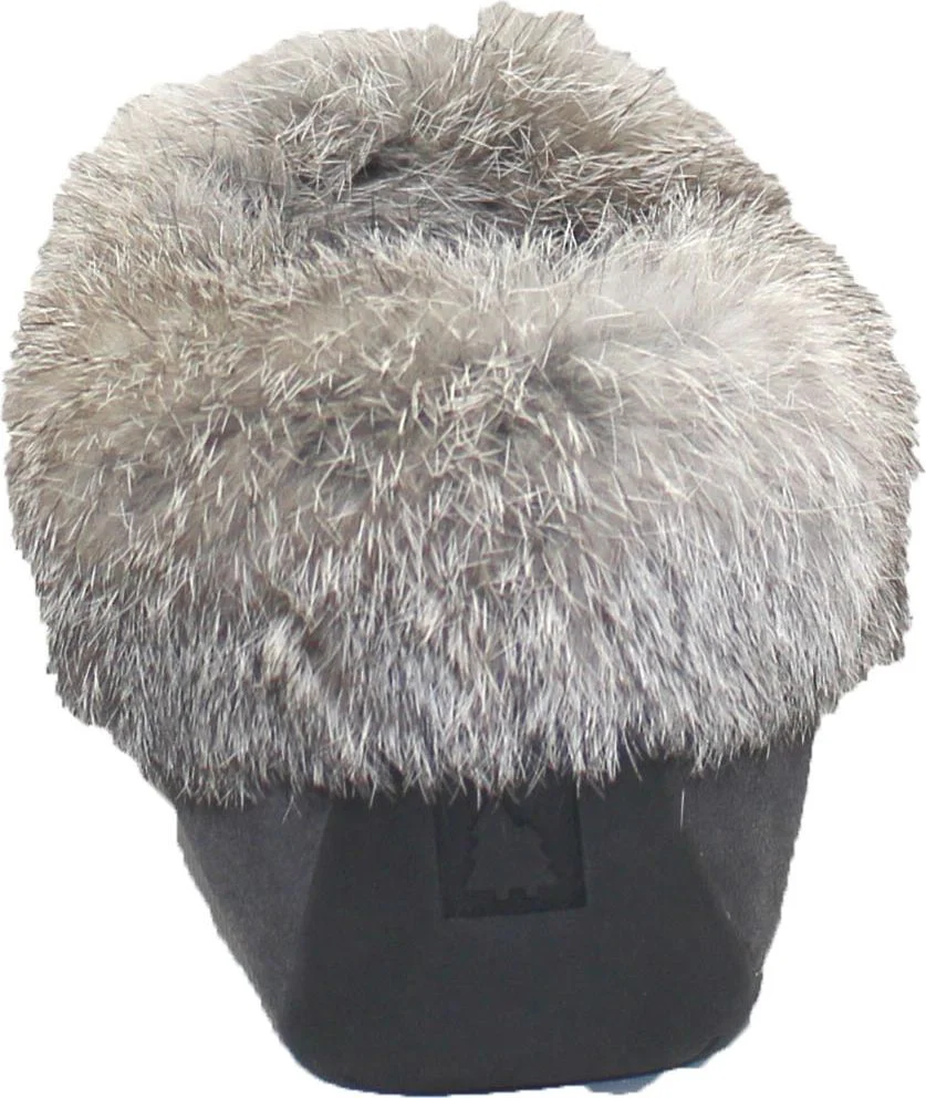 Hard Sole Charcoal Suede Slipper - Image 4