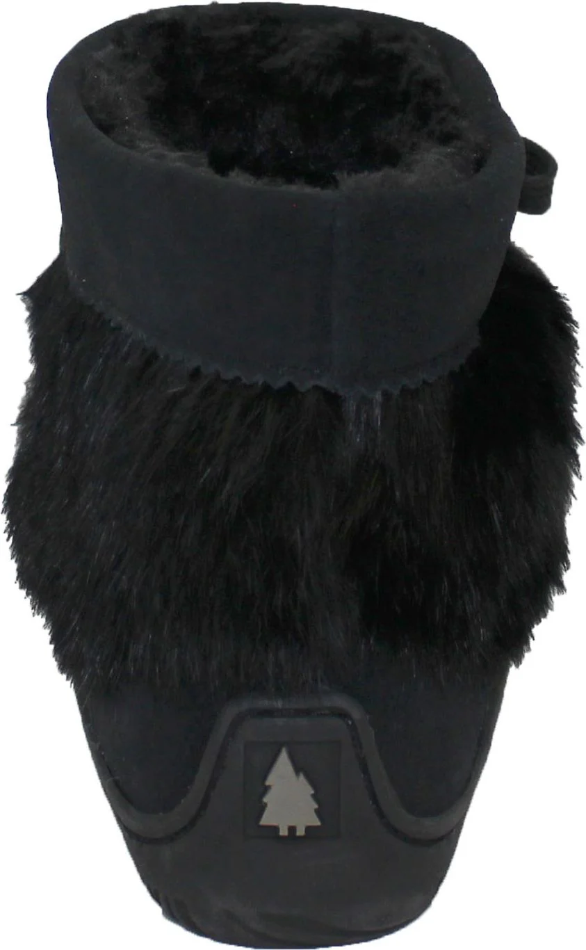 Short Black Suede Mukluk - Image 4