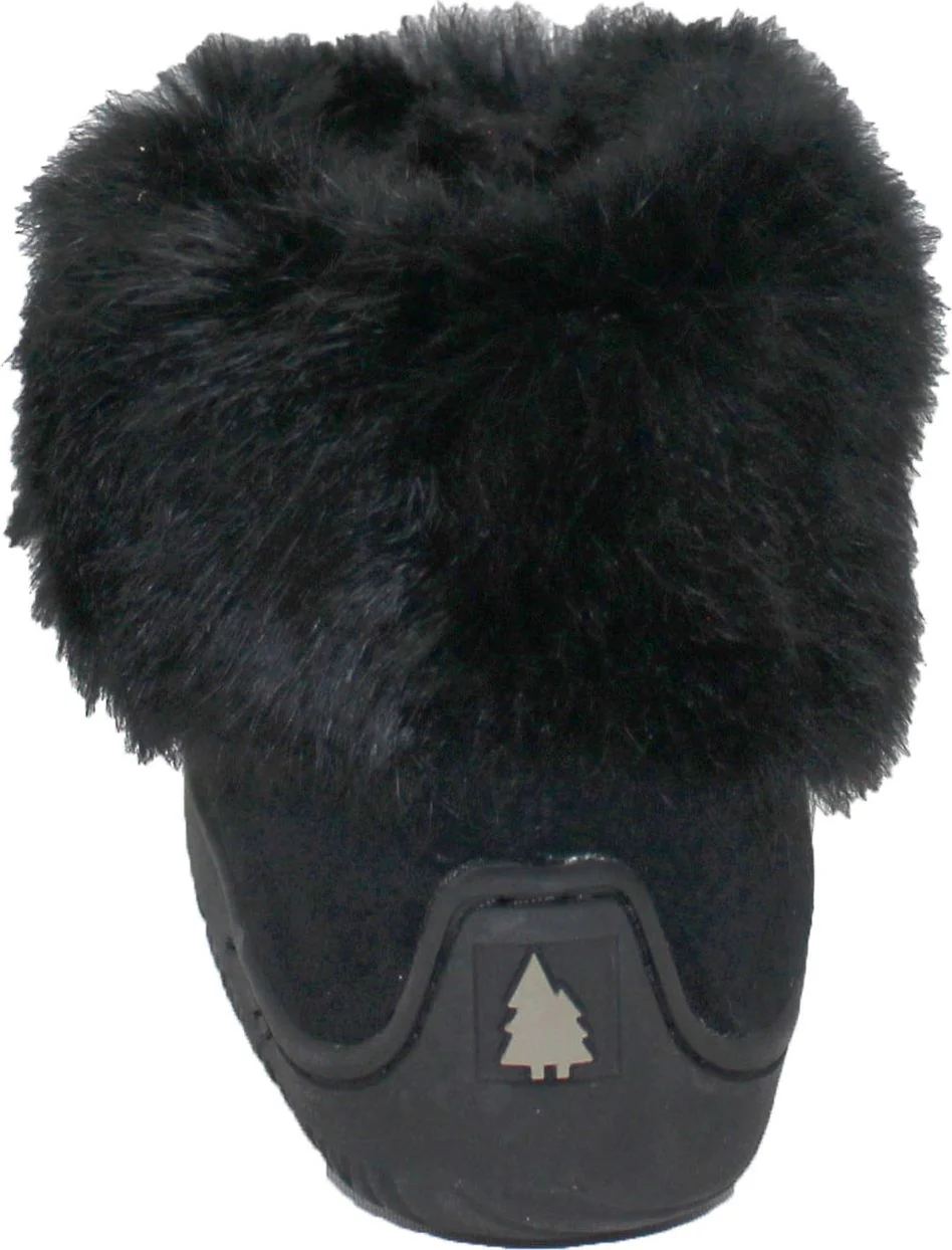 Short Black Suede Mukluk - Image 4
