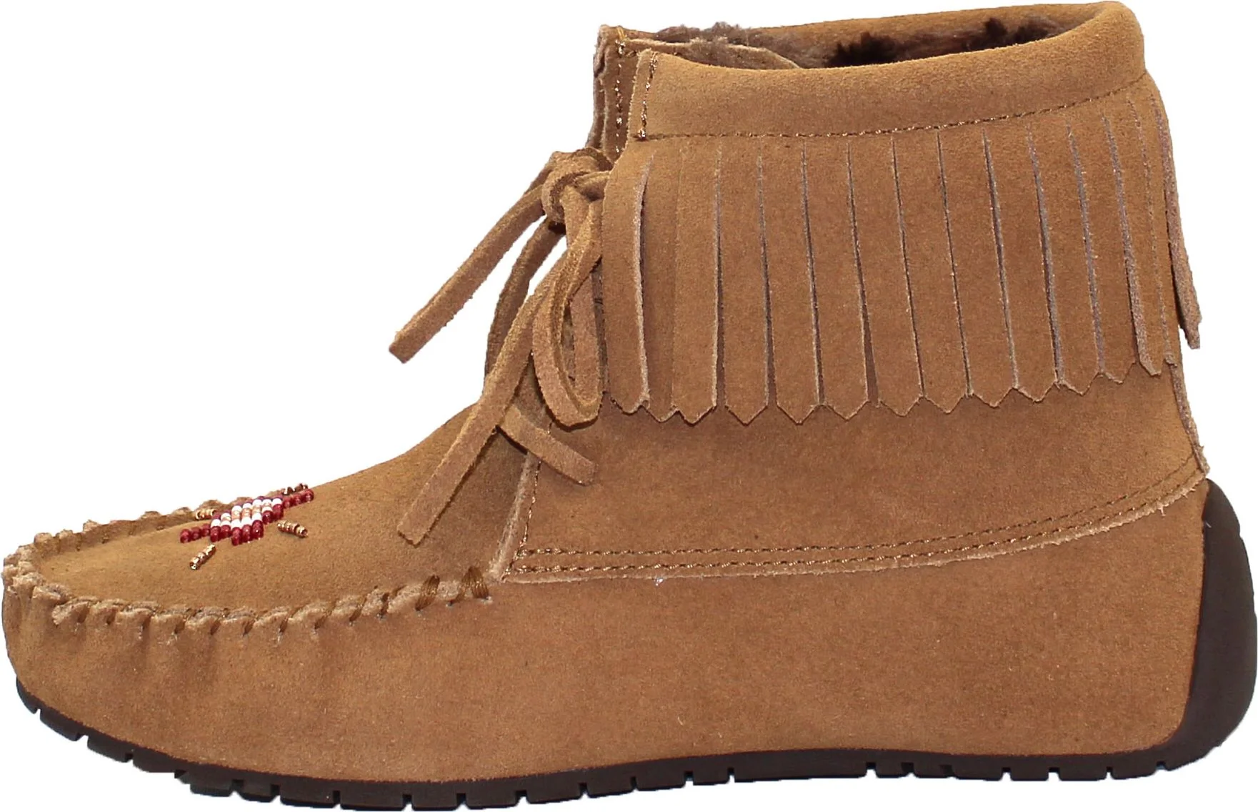 Short Laceup Oak Suede Boot - Image 2