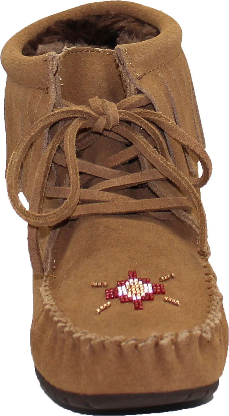 Short Laceup Oak Suede Boot - Image 3