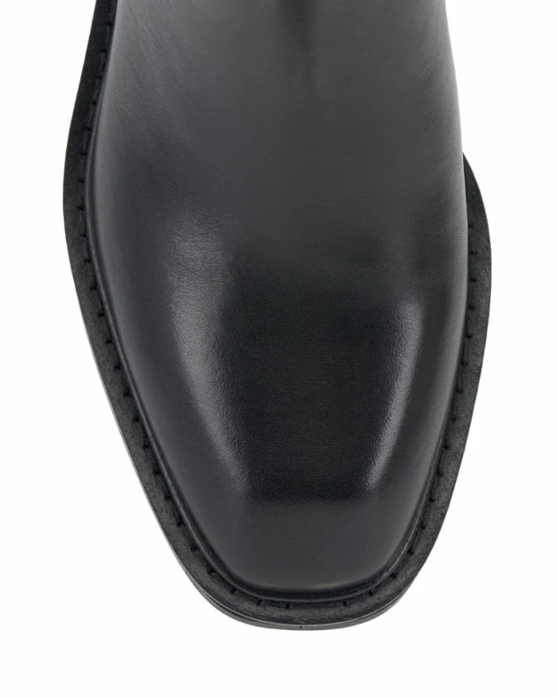 Glina-black - Soft Cow Nappa Elastic G Black - Image 4