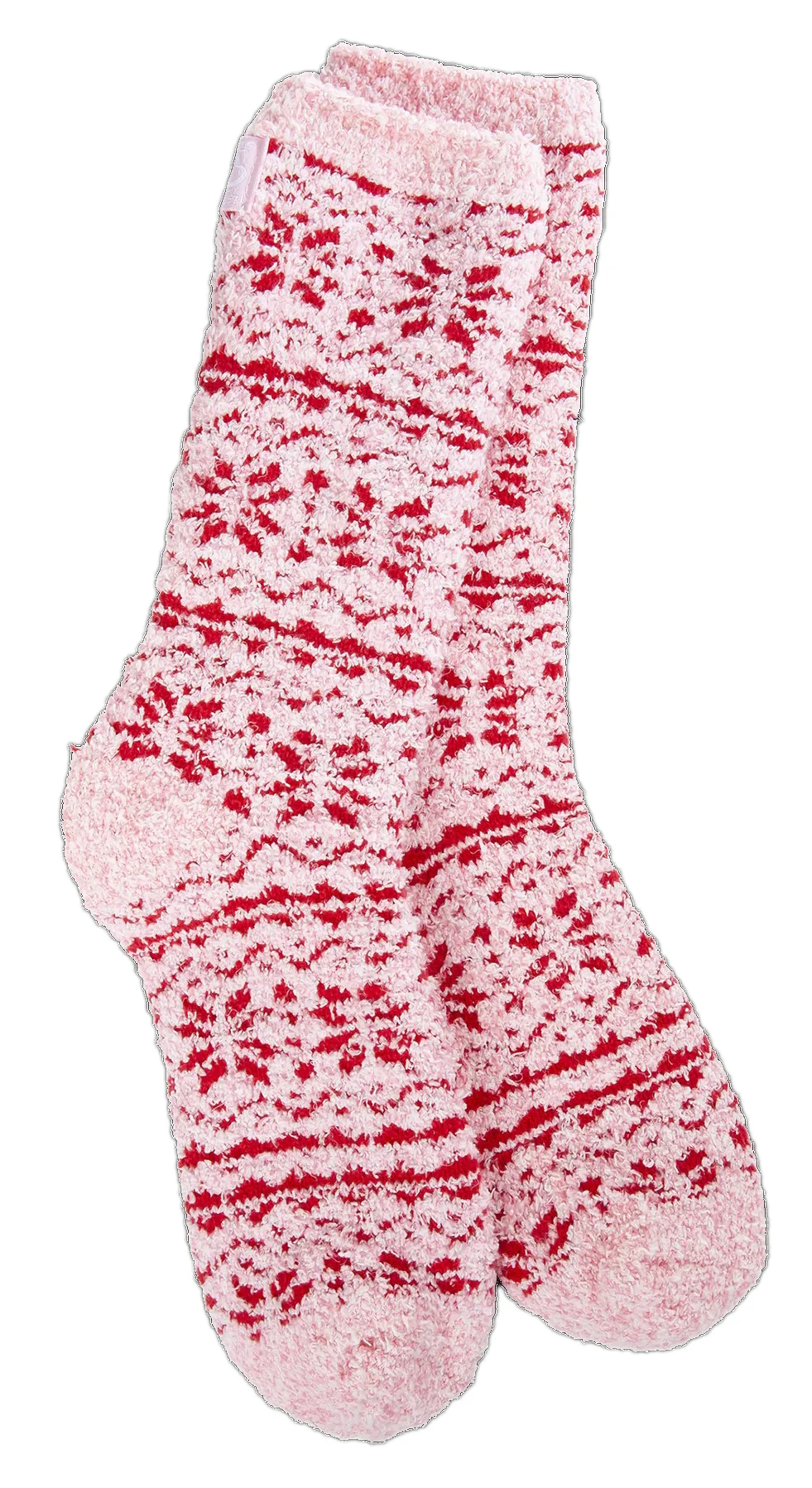Winter Cozy Crew Fair Isle Pink