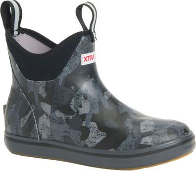 Women's Deck Boot Black Camo